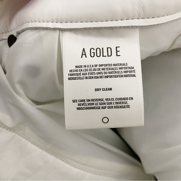 FLAW AGOLDE Recycled Leather 90's Pinch Waist in Lace Size 28 - Picture 10 of 14